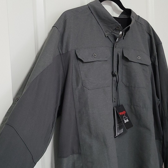 New! Wicking Button Down Shirt - Picture 2 of 11